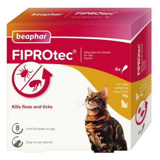 Beaphar Fiprotec for Cat - 4Pipettes