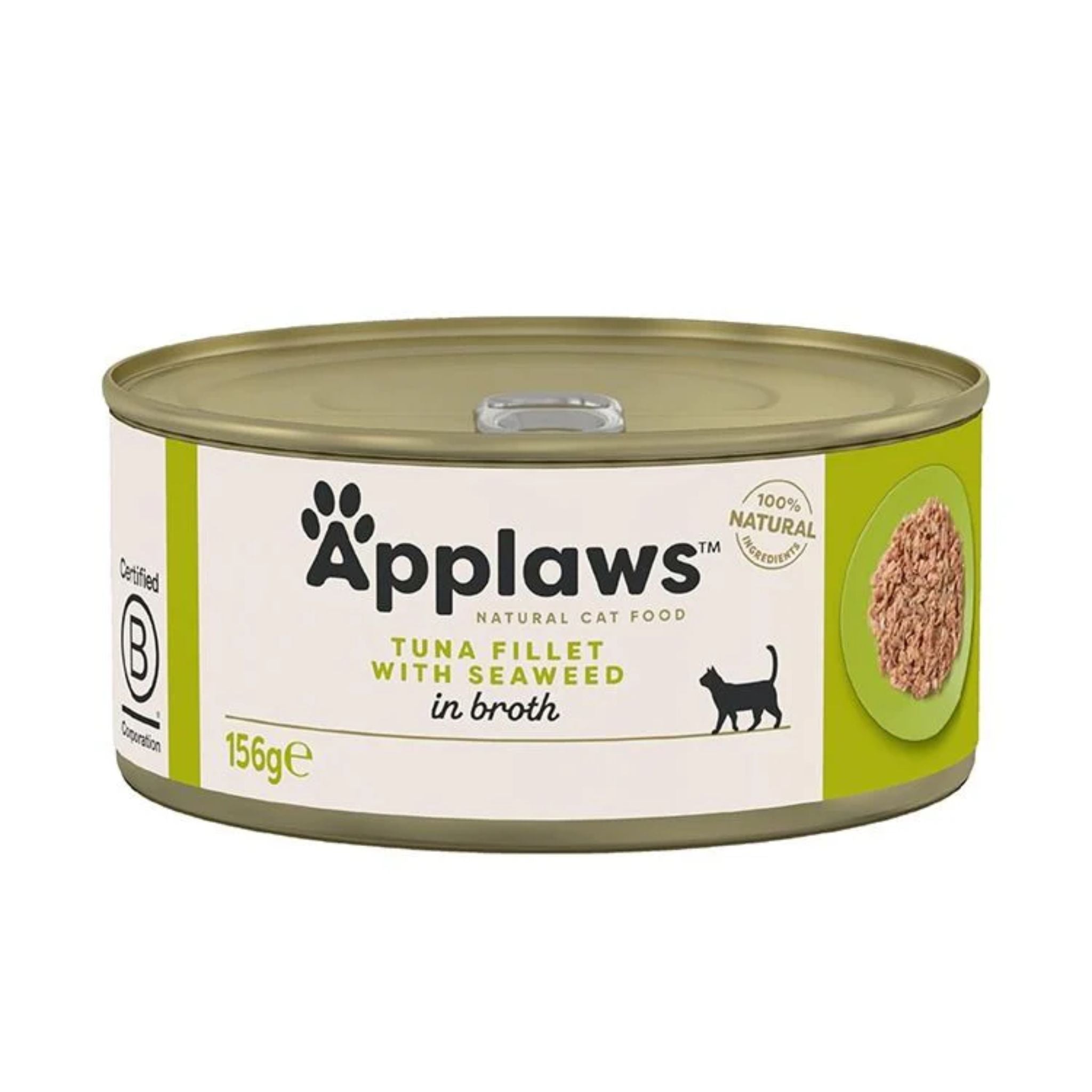 Applaws Tuna Fillet Cat Wet Food With Seaweed In Broth