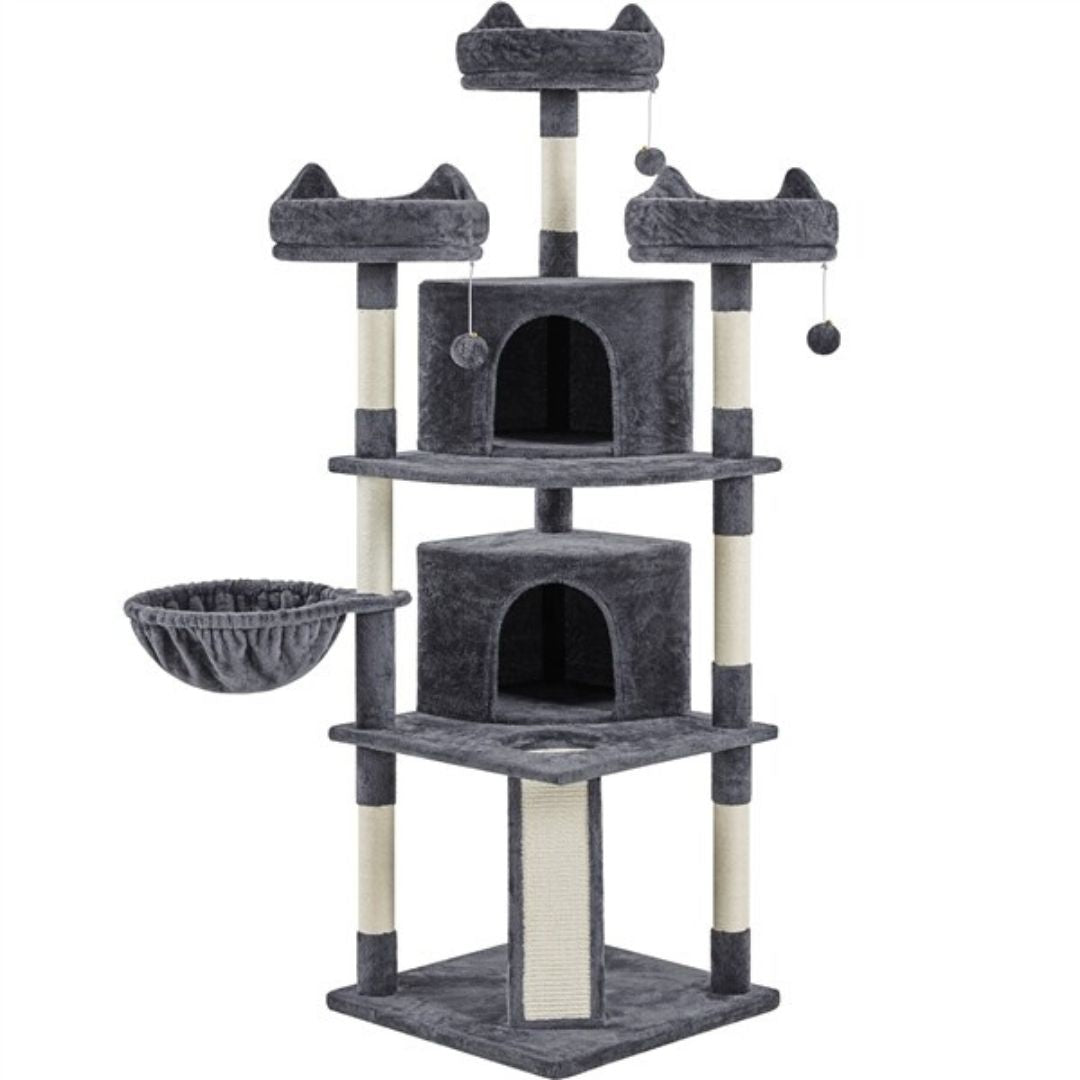 Catry Cat Tower With Scratcher 59x59x101 Cm