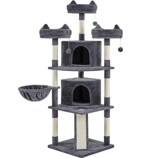 Catry Cat Tower With Scratcher 59x59x101 Cm