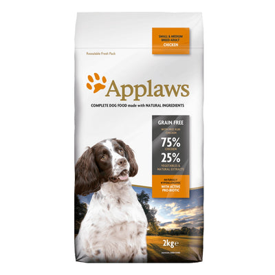 Applaws Adult Dog Chicken Dry Food For Small & Medium Breed - 2kg