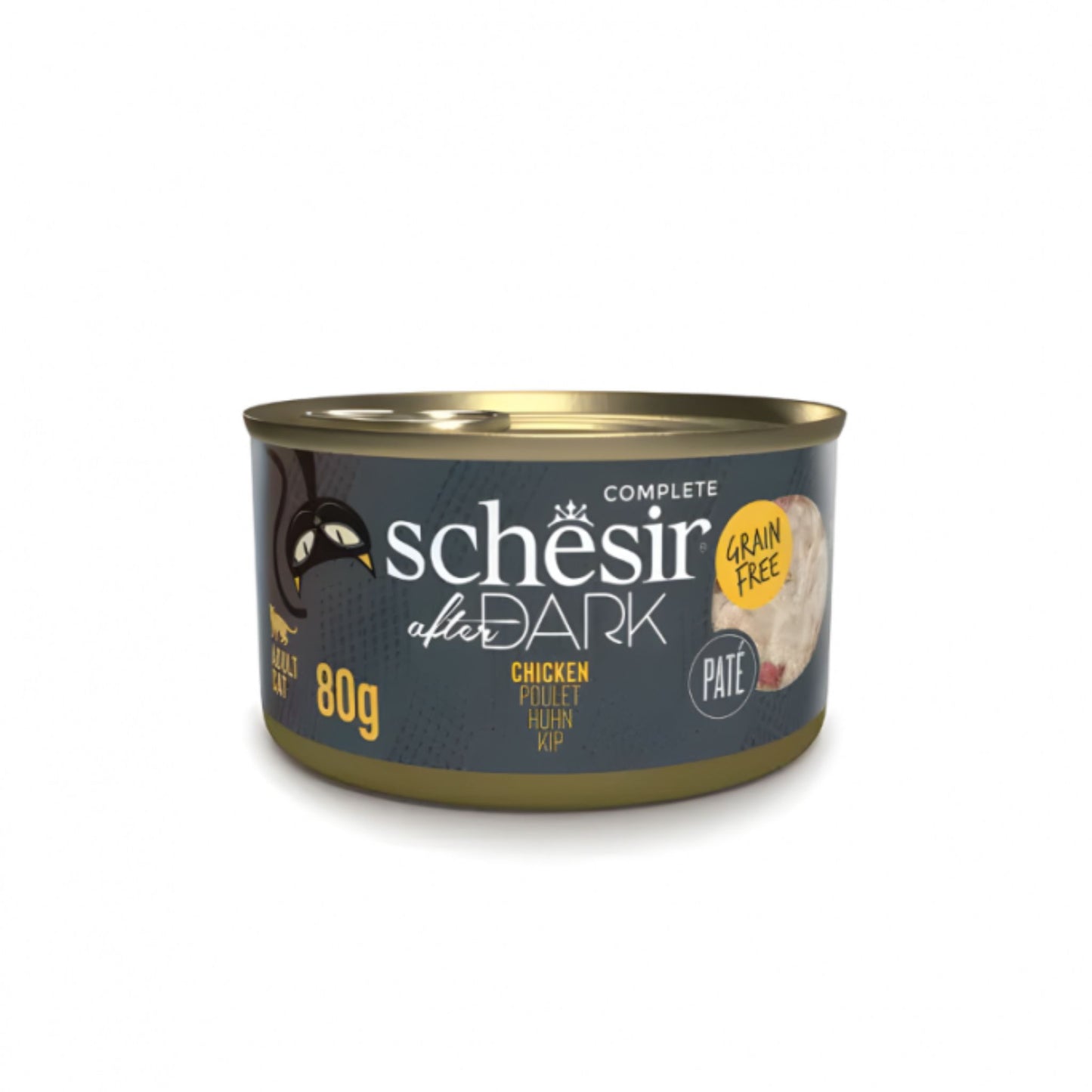 Schesir After Dark Cat Pate Chicken Wet Food 80G