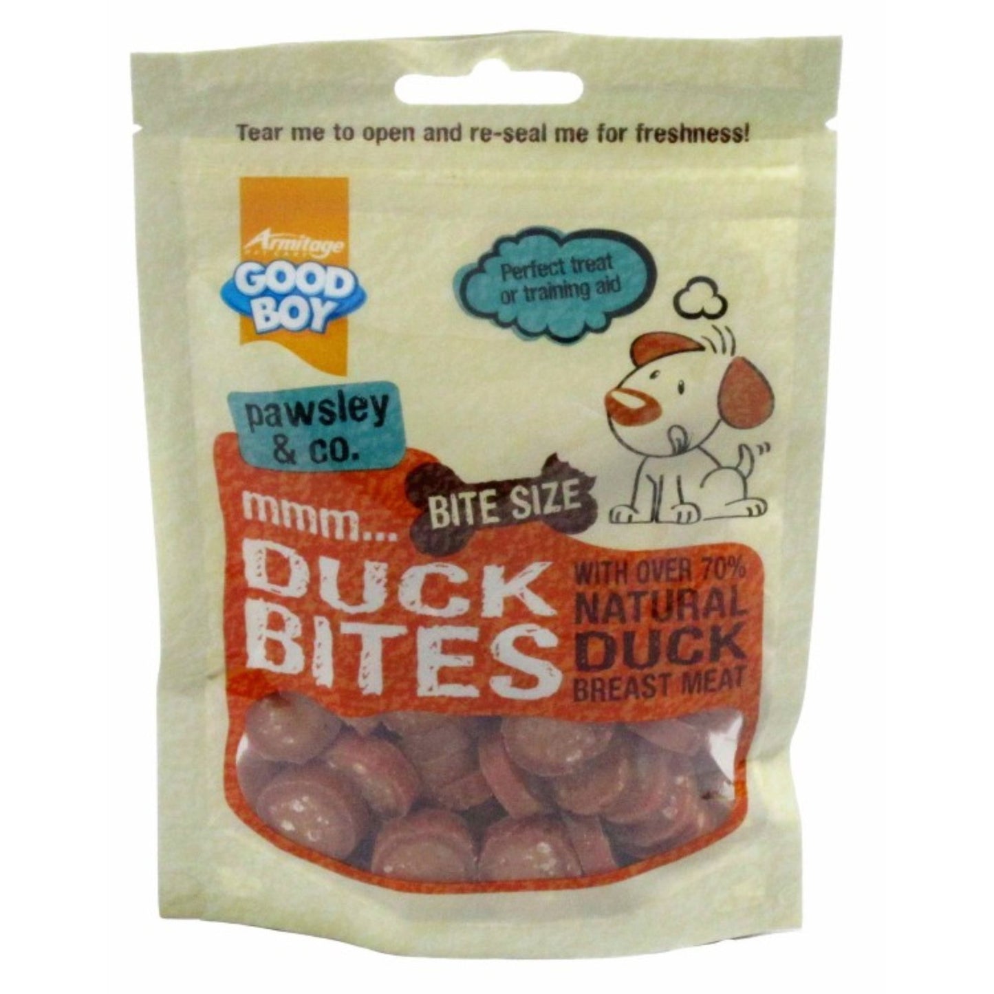 Armitage Good Boy Deli Bites Duck Dog Treat - 65g