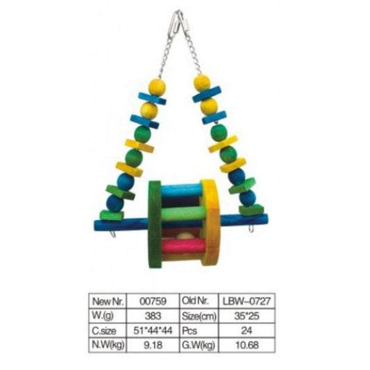 Vanpet Natural And Clean Bird Toy - 35x25cm