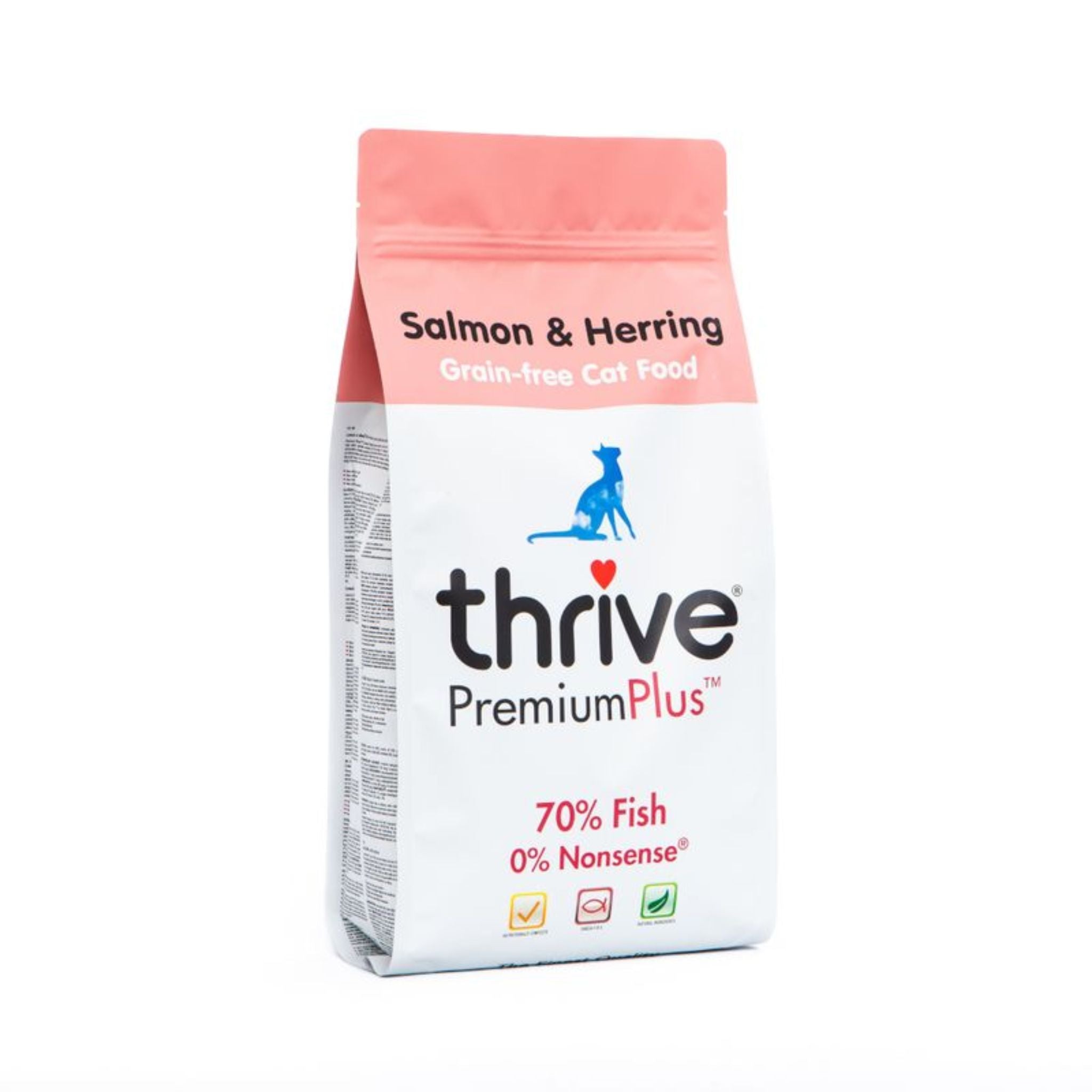 Thrive Cat Dry Food With Salmon & Herring - 1.5kg
