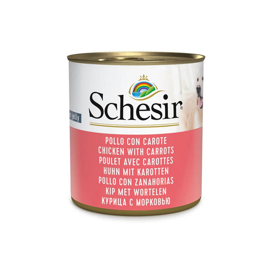 Schesir Dog Wet Food Chicken & Carrots 285G