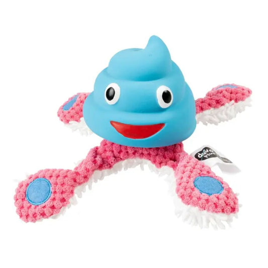Duvo+ Plush Latex Octopus Durable Dog Toy
