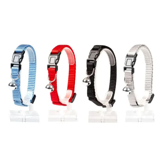 Duvo+ Cat Collar – Uni 1 – Nylon – Mixed Colors – 20–30 cm x 10 mm