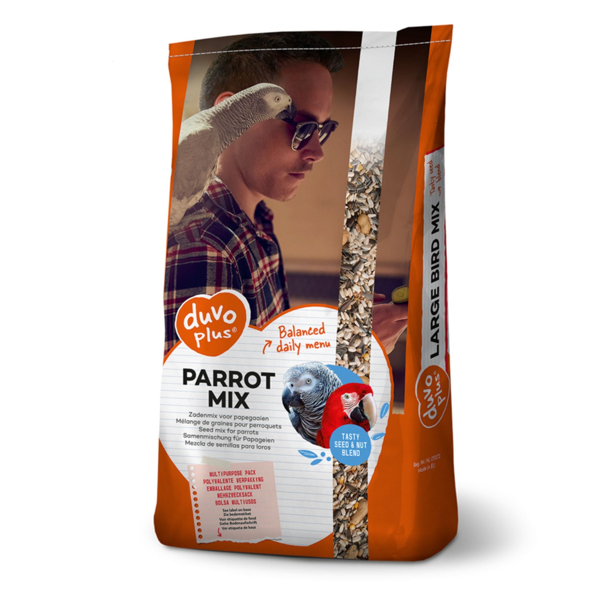 Duvo+ Parrot Food Mix With Fruit - 12.5kg