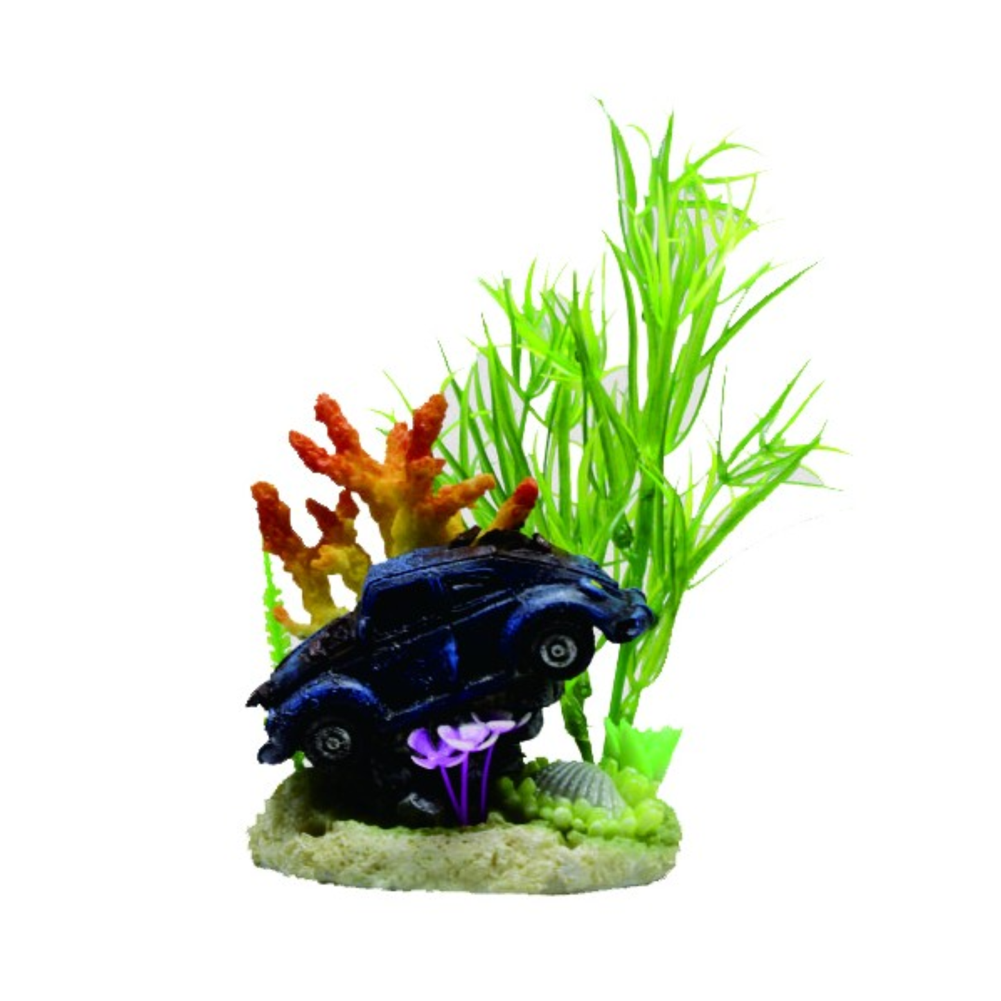 Yusee Aquarium Decoration Artificial Plant - 10 x 7.5 x 19cm