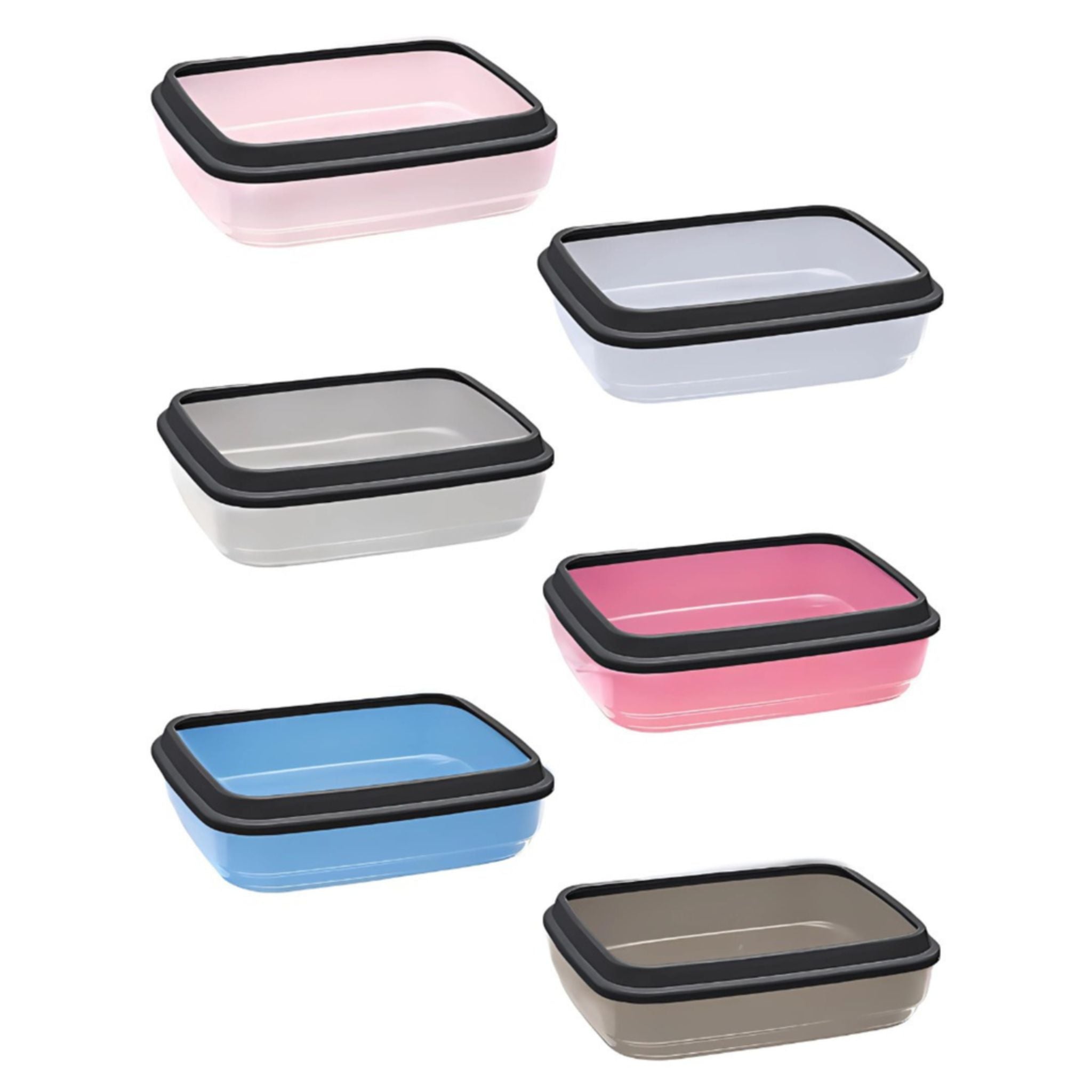 Imac Jerry Cat Litter Tray With Border – 50×40×14.5 cm