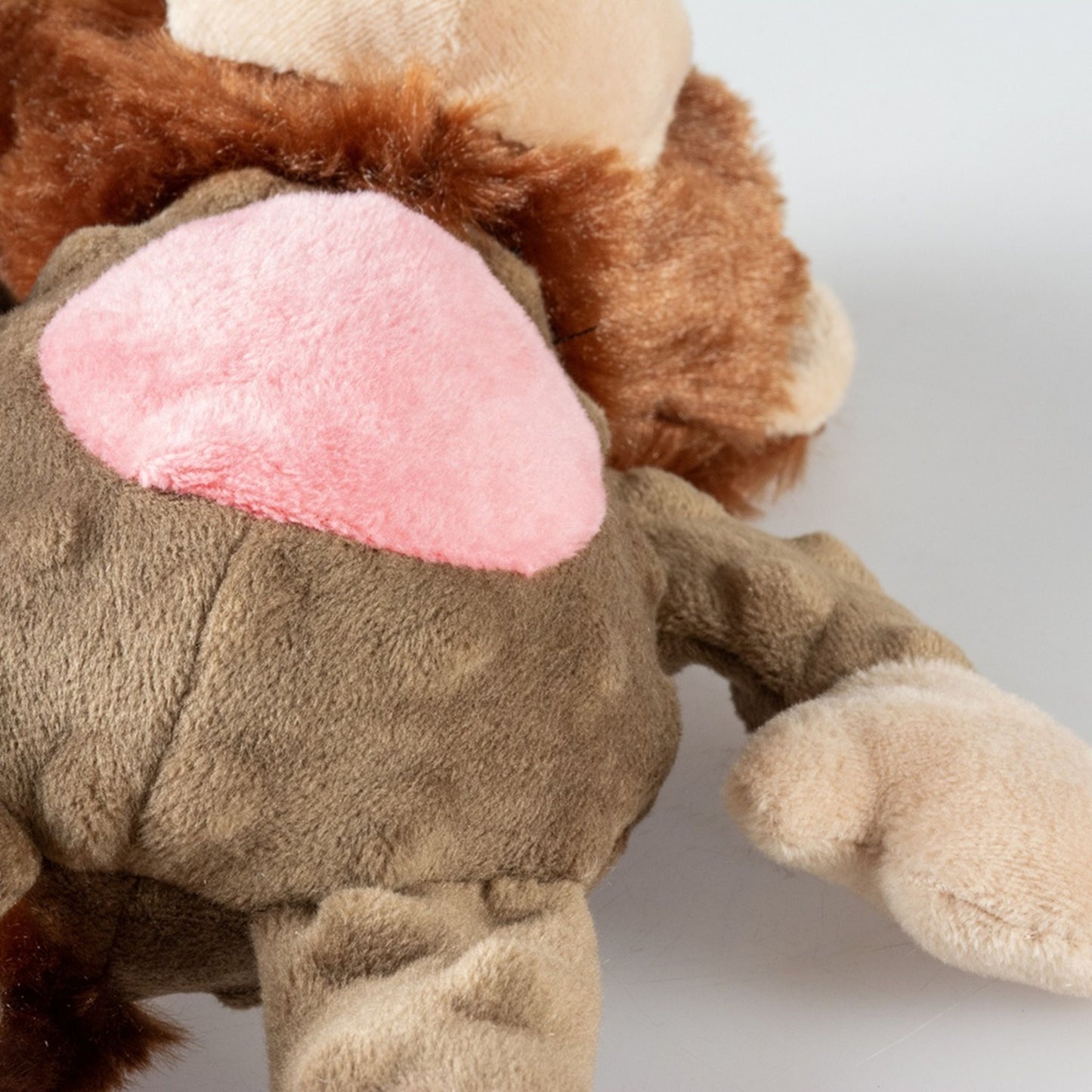 Duvo+ Plush Bear Crackle Dog Toy – 34x21x8cm, Brown