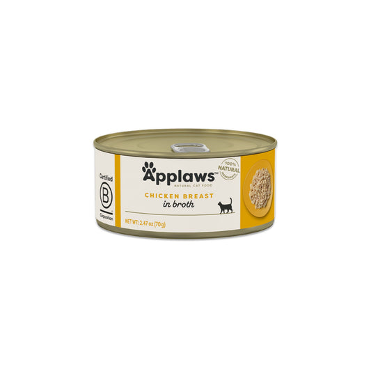 Applaws Chicken Breast in Broth Wet Cat Food - 70g
