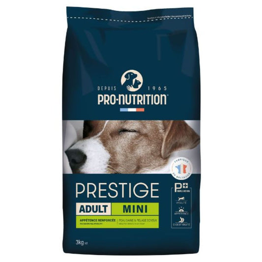 Pro Nutrition Prestige Adult Mini Breed Dry Dog Food 3kg