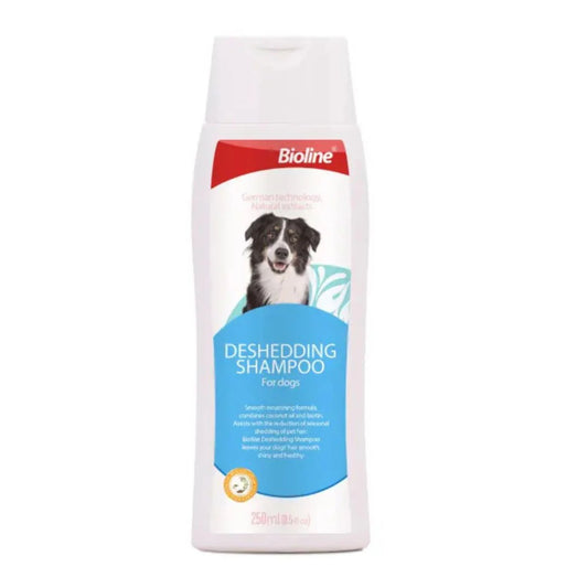 Bioline Deshedding Shampoo for Dogs 250ml Shed Control Formula