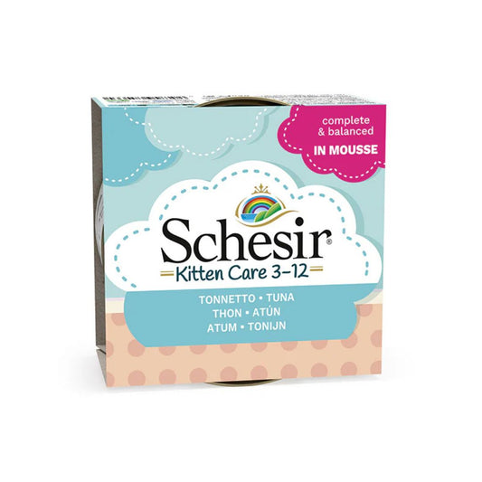 Schesir Kitten Mousse Tuna Wet Food 85G