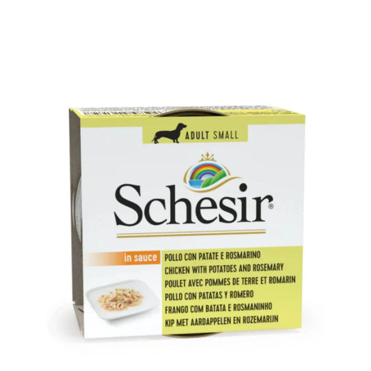 Schesir Dog Wet Food Chicken with Potatoes & Rosemary 85G