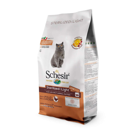 Schesir Adult Dry Cat Food - Chicken Maintenance 10kg