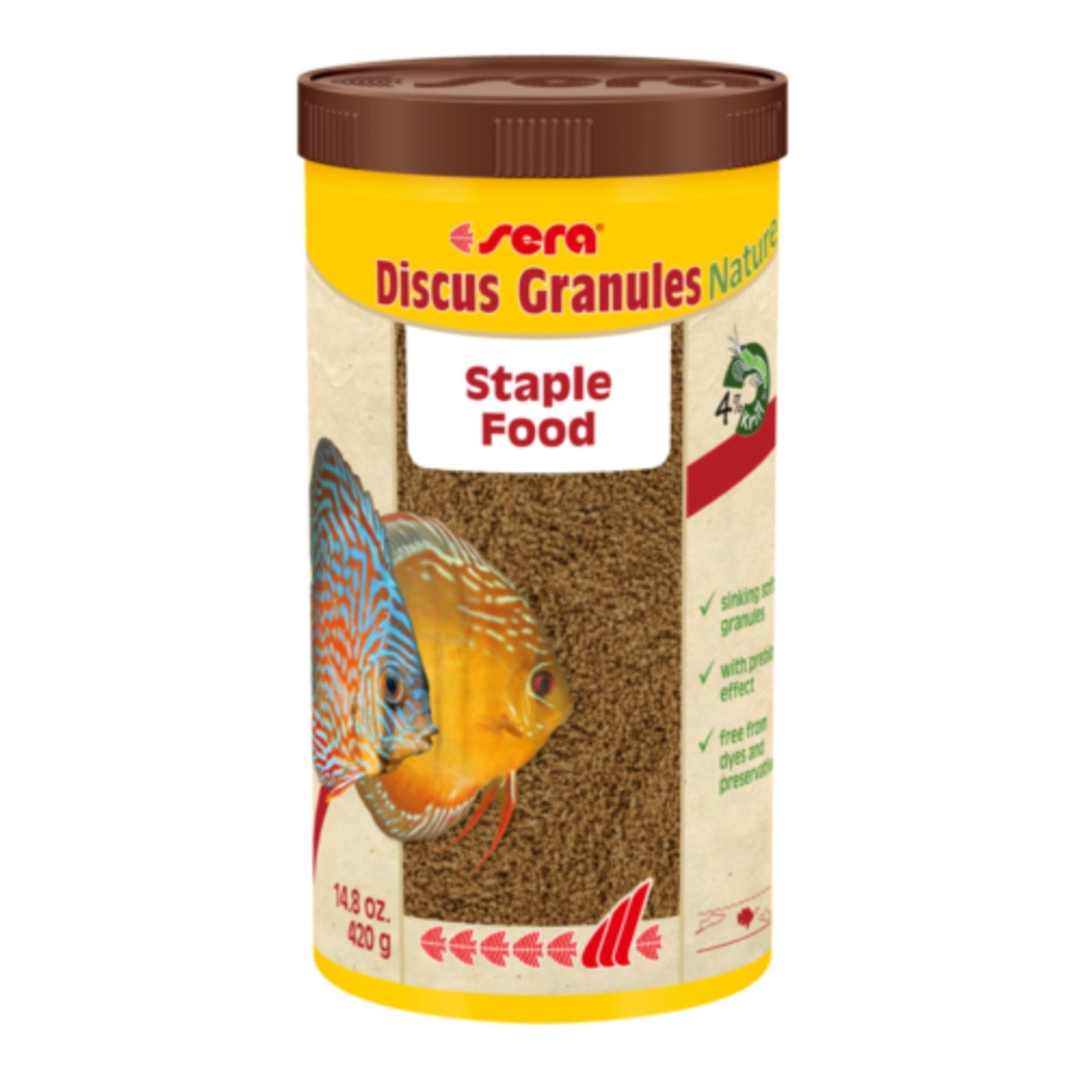 Sera Discus Granules Nature Fish Food - 1L