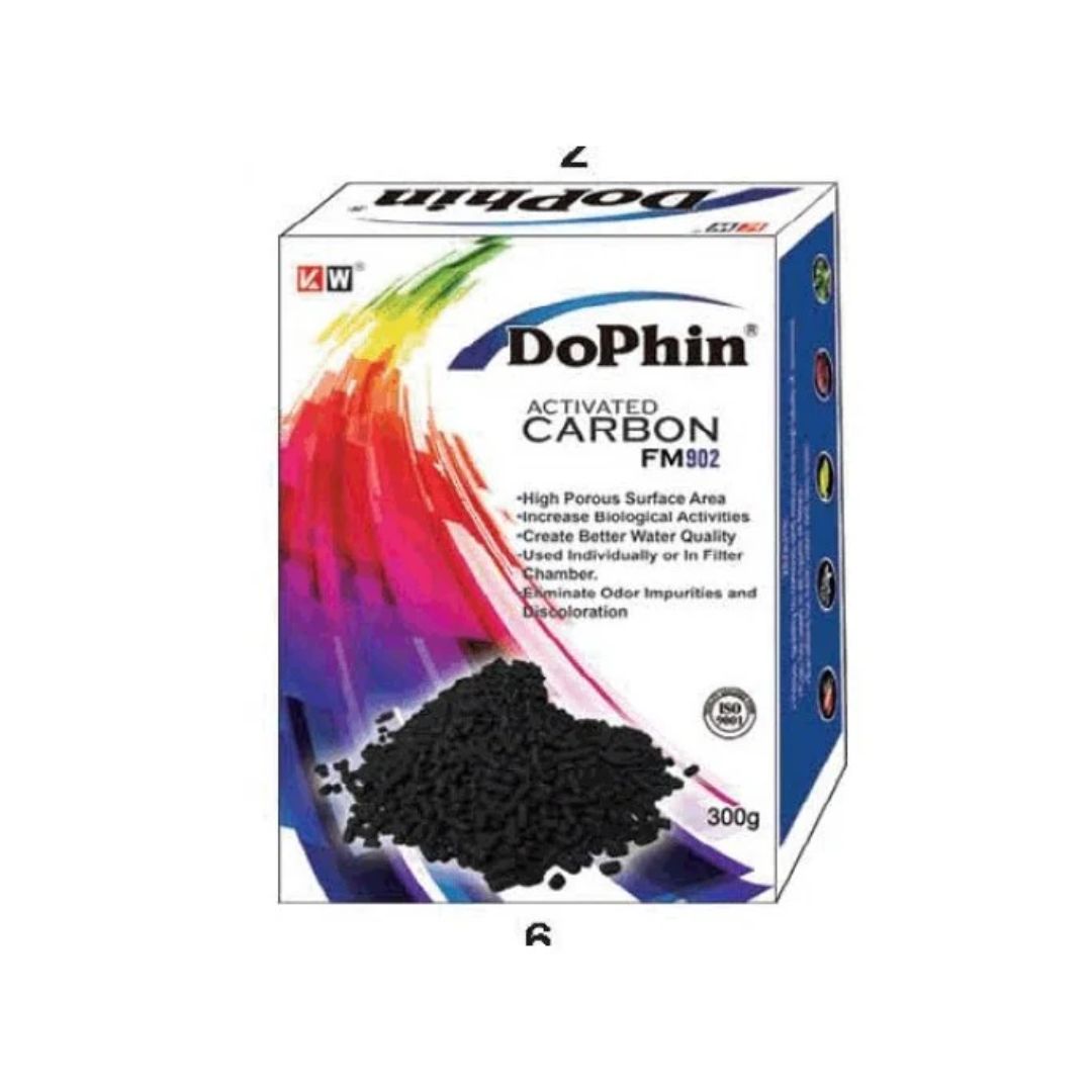 KW Zone Dophin Activated Carbon for Aquarium – 300g