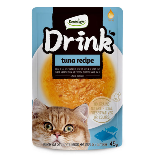 Dentalight Cat Drink Tuna Flavour - 45g