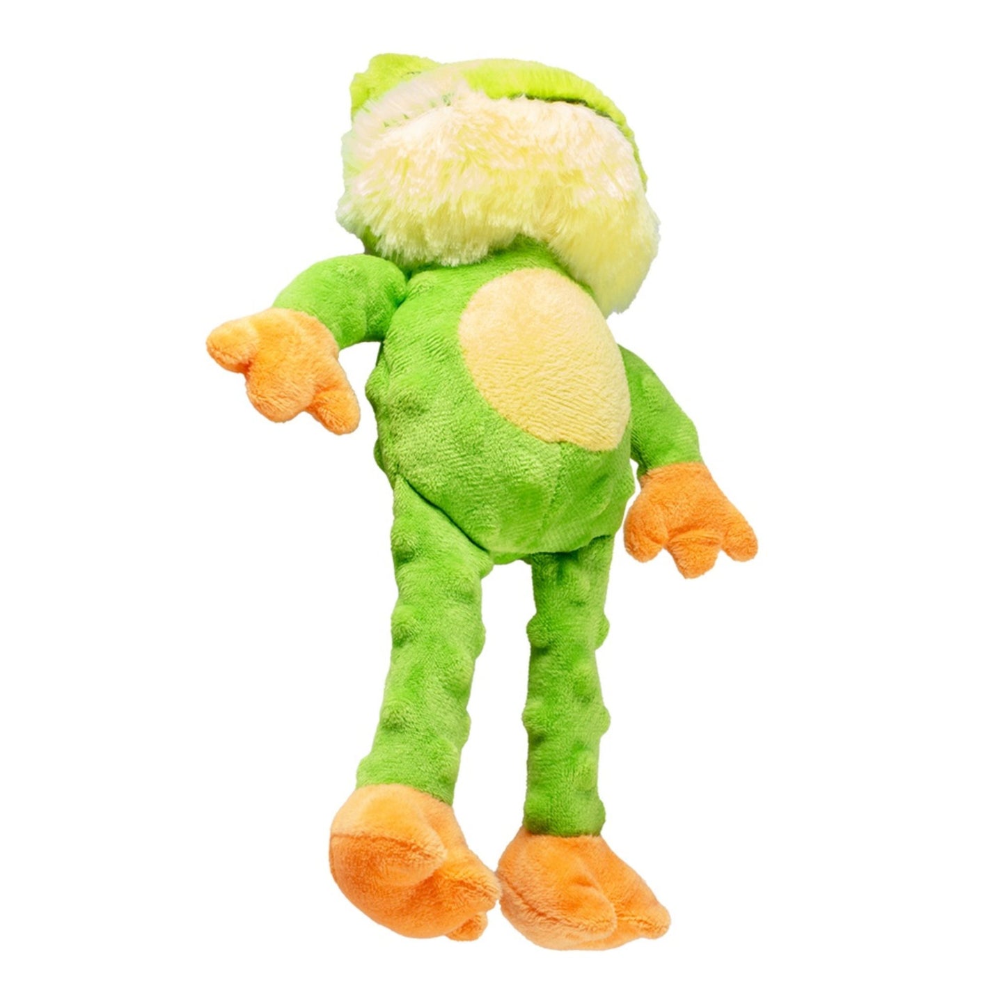 Duvo+ Plush Frog Crackle Dog Toy – 34x21x8cm, Green