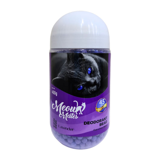 Meow Mates Deodorant For Cat Bead Lavender - 450g