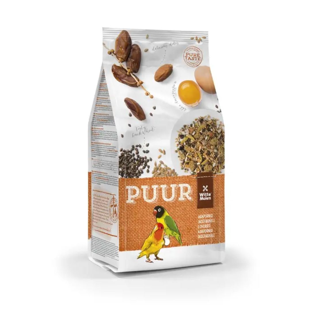 Witte Molen Puur Lovebird Food – 2Kg Enriched Seed Blend