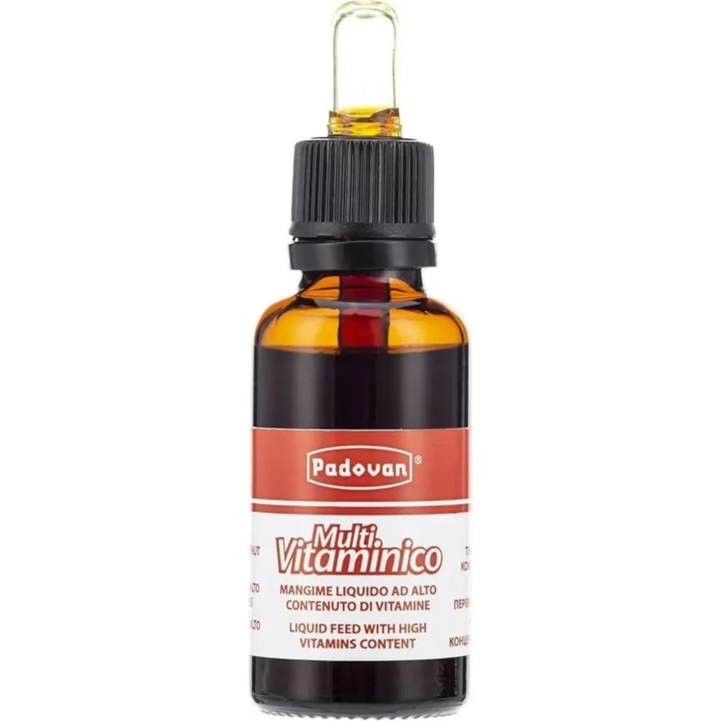 Padovan Multivitaminico – 30ml Liquid Multivitamin for Pets