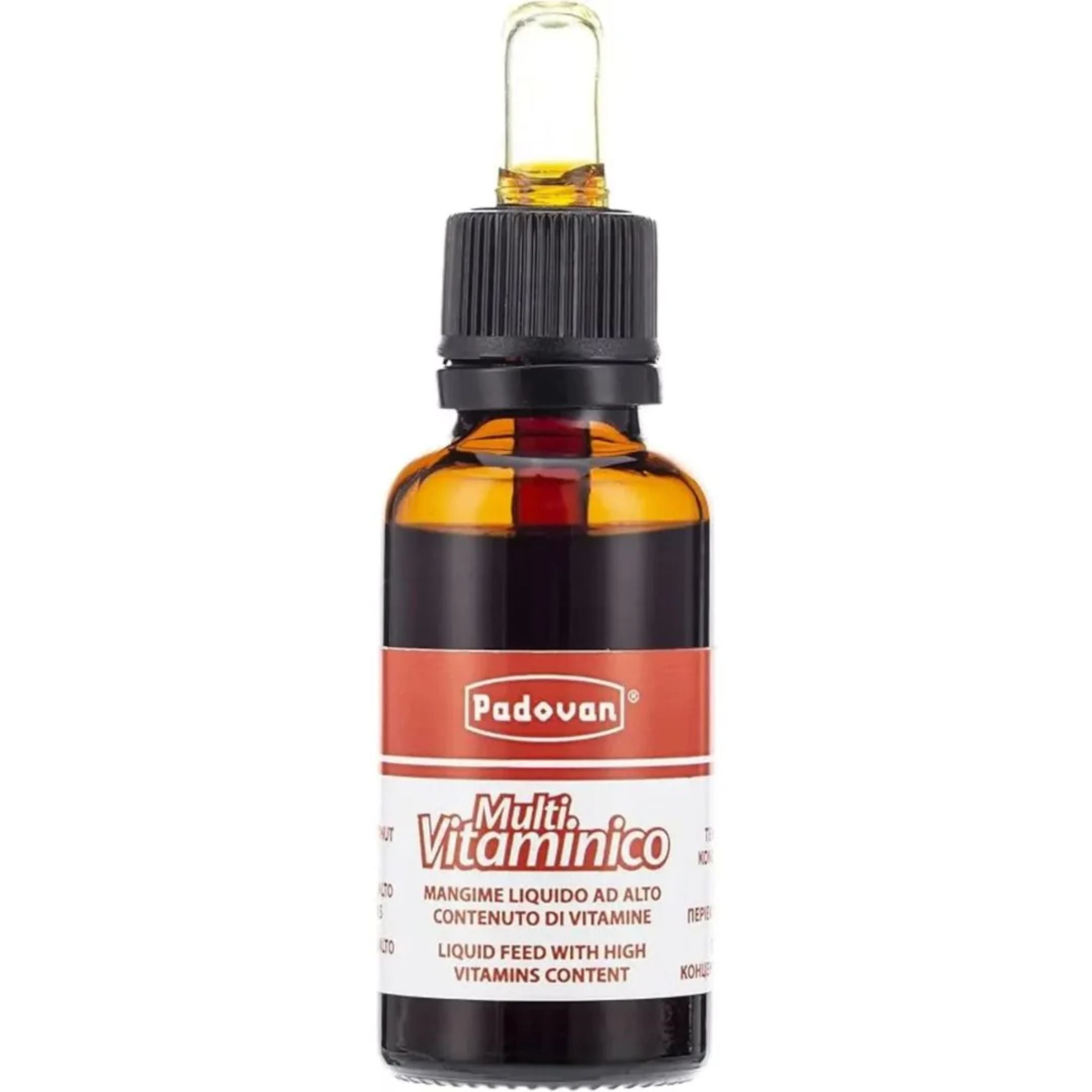 Padovan Multivitaminico – 30ml Liquid Multivitamin for Pets