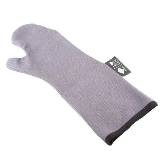 Duvo+ Amber Microfiber Care Glove – 2-Pack Pet Grooming, 35x17x2cm Grey
