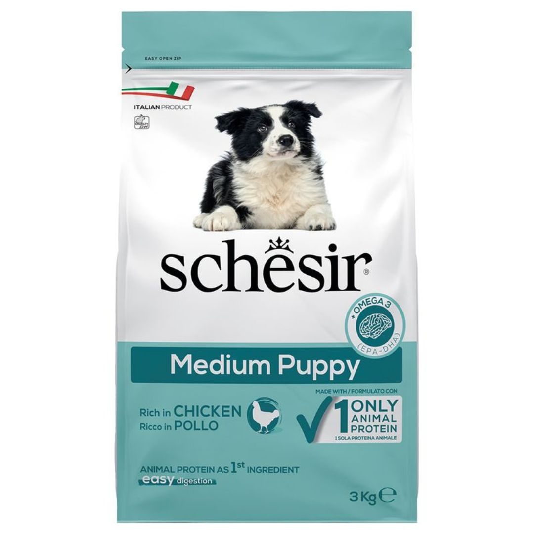Schesir Medium Puppy With Chicken Weight - 12kg