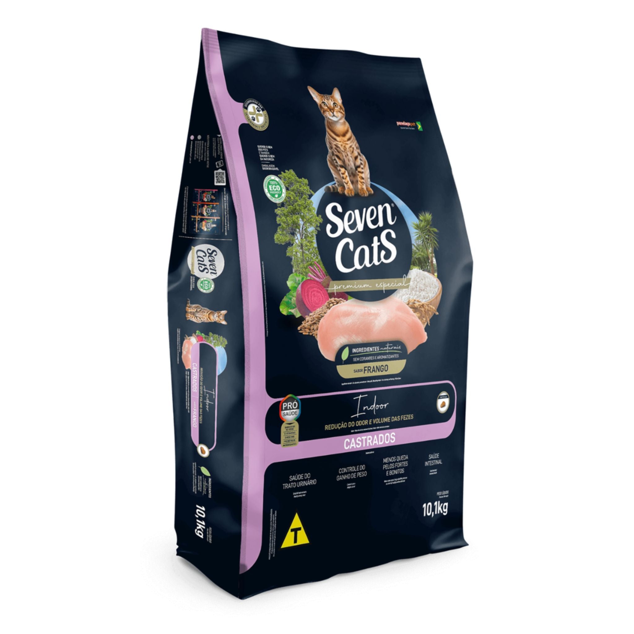 Seven Cats Cat Food For Sterilized Chicken Indoor - 10.1kg
