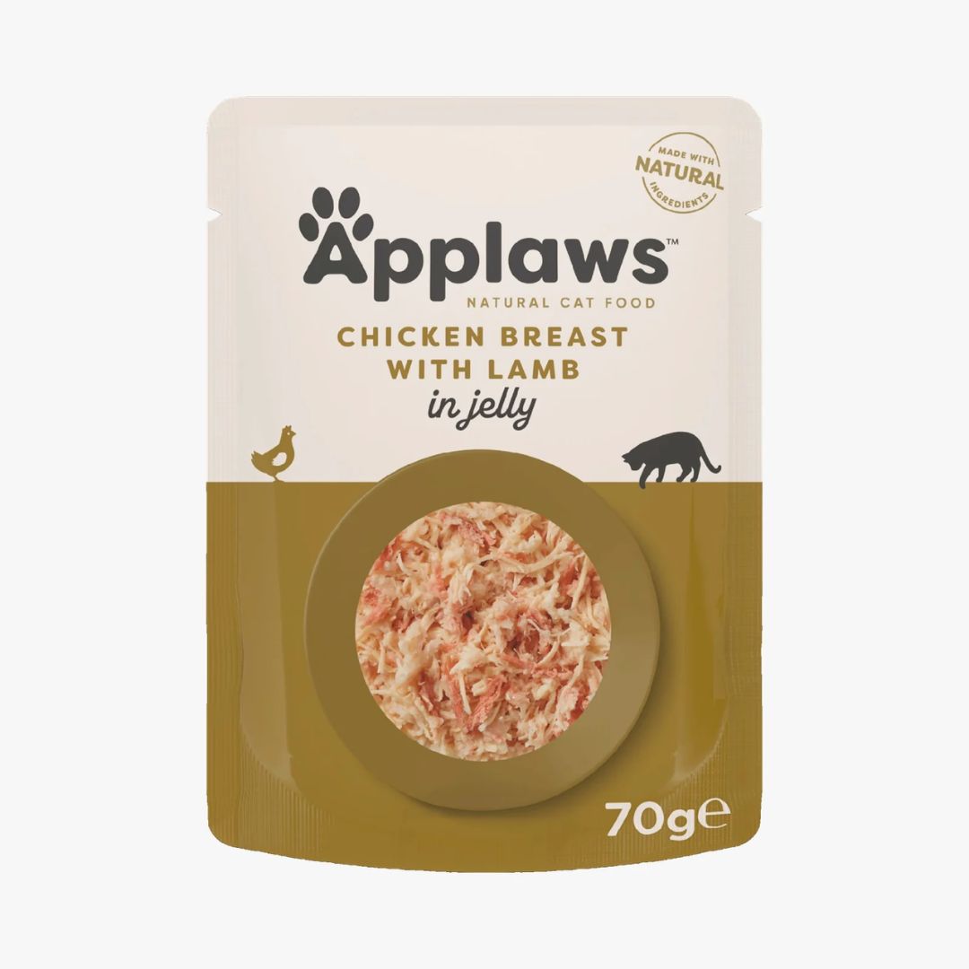 Applaws Cat Chicken With Lamb 70G Jelly Pouch