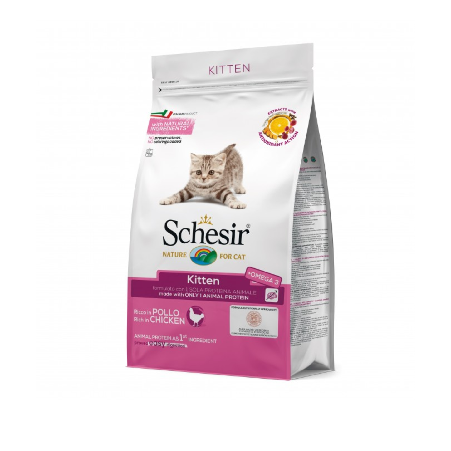 Schesir Kitten Dry Food Chicken - 1.5KG