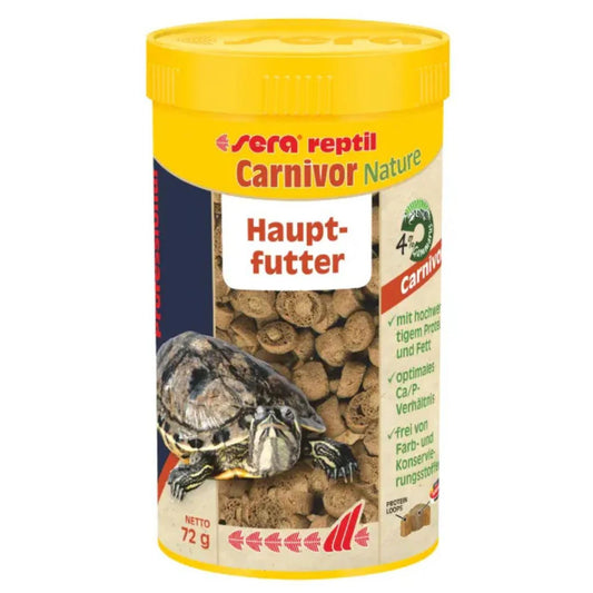 Sera Reptile Carnivor Nature Food Floating Pellets – 250ml
