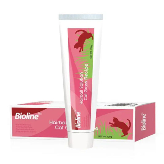 Bioline Hairball Solution 100g Cat Hairball Control Formula