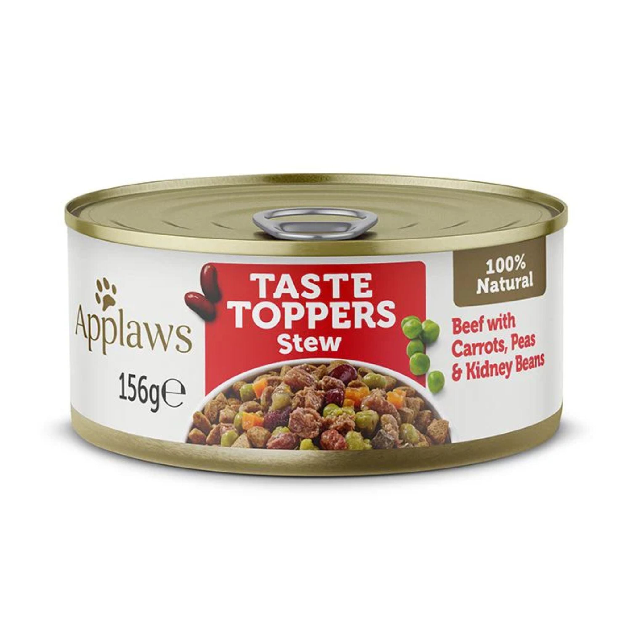 Applaws Taste Toppers Dog Wet Food Stew Beef With Vegetables - 156g