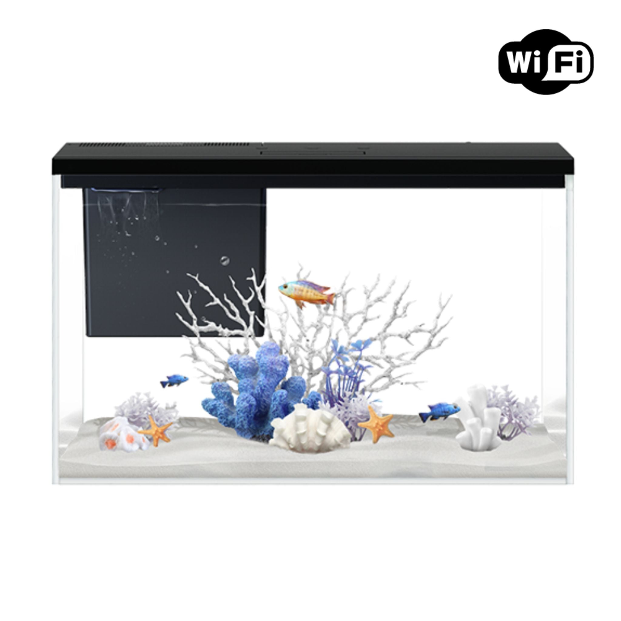 Boyu Pawgether GR-1s WIFI Desktop Aquarium 14L - 380x210x240mm