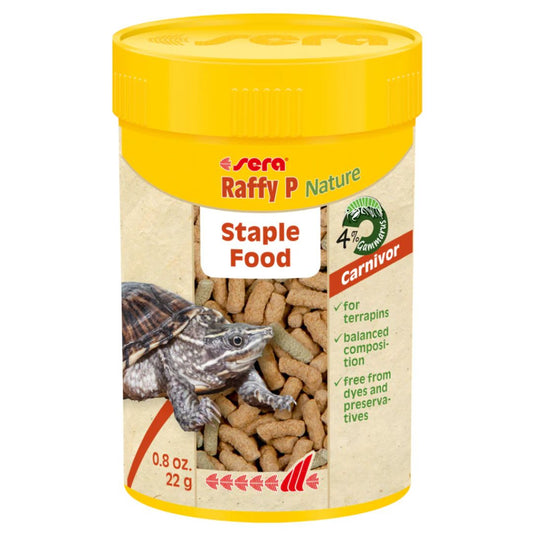 Sera Raffy-P Turtle Food Sticks – 100ml Aquarium Reptile Feed