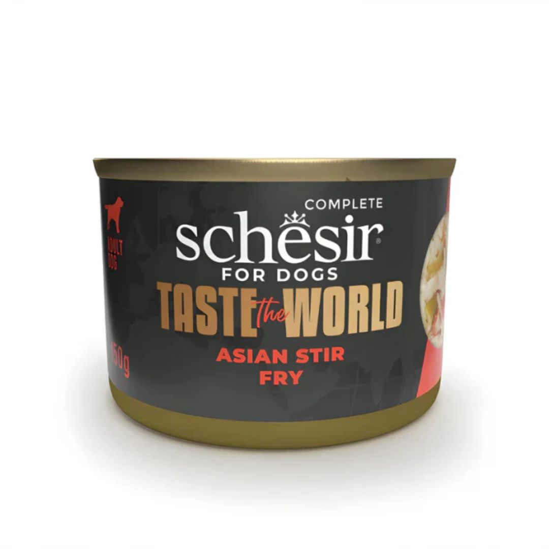 Schesir Dog Wet Food Taste the World – Asian Stir Fry 150G