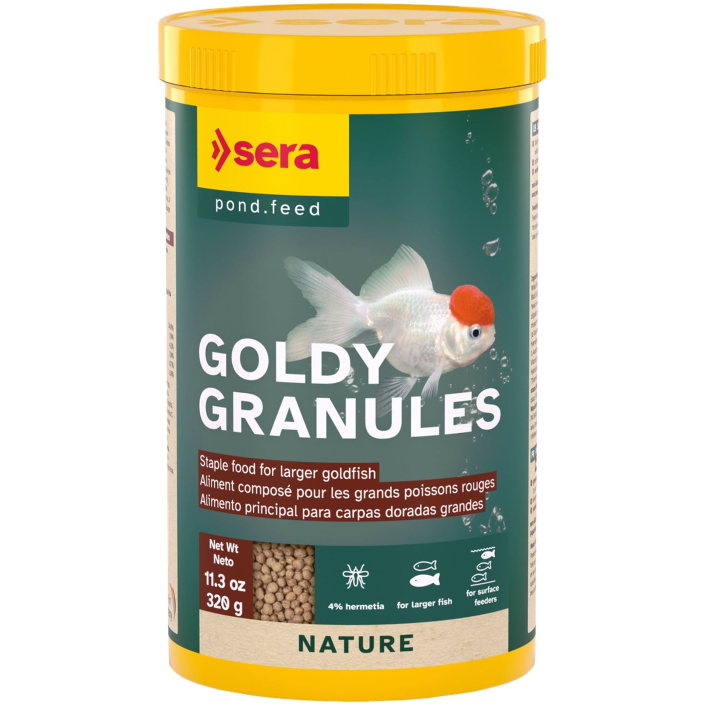 Sera Goldy Gran Nature Large Pack Goldfish Granules - 1000ML