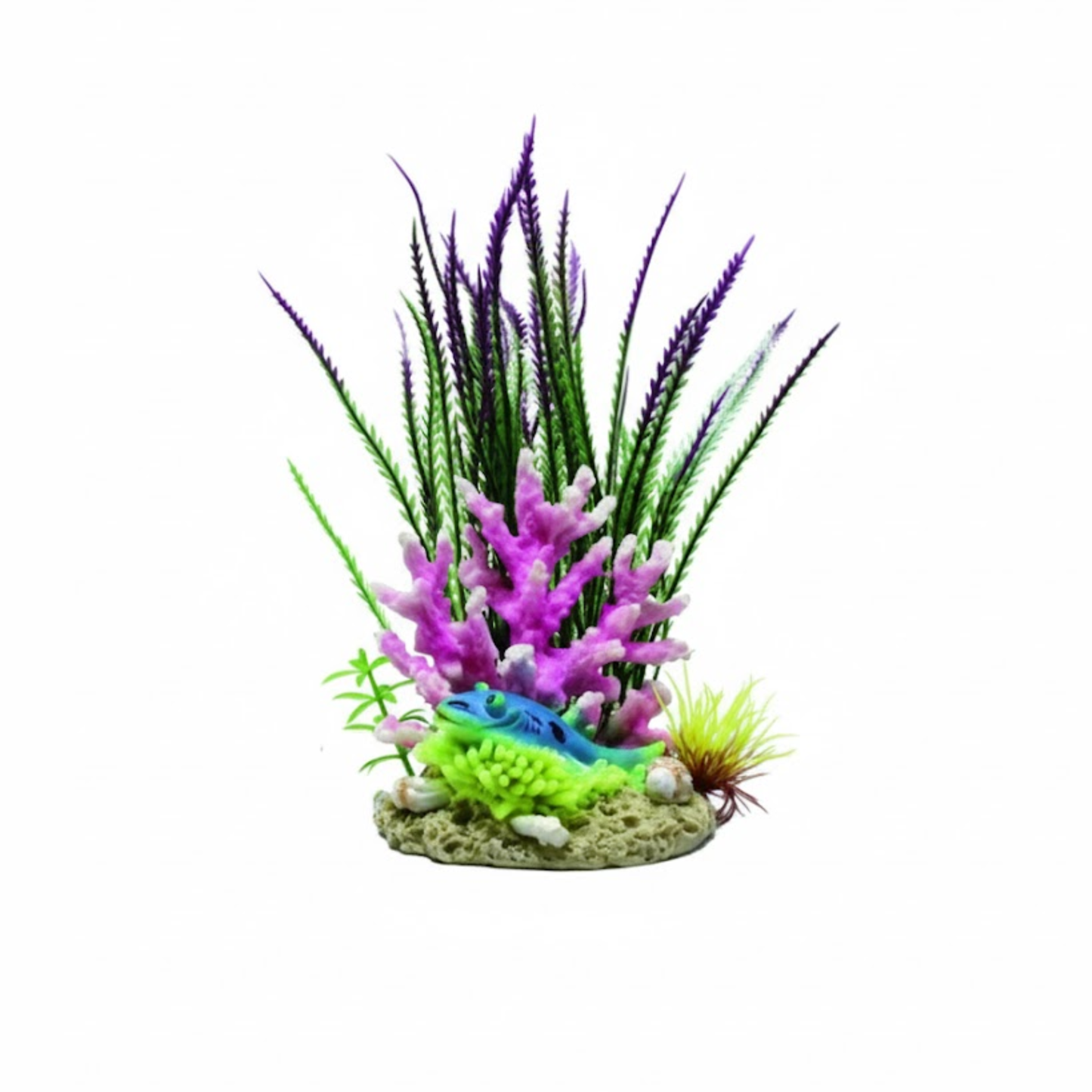 Yusee Aquarium Decoration Artificial Plant - 10.5 x 8 x 23cm