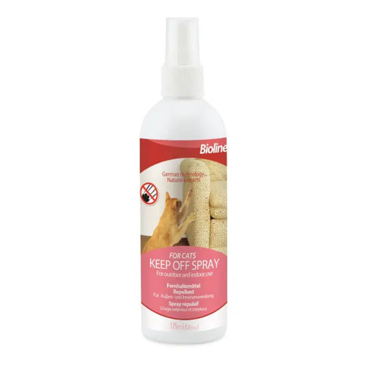 Bioline Keep Off Spray for Cats 209g Pet Behavior Deterrent Spray
