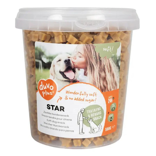 Duvo+ Soft Chews 500G – Star Flavor, Soft Dog Treats
