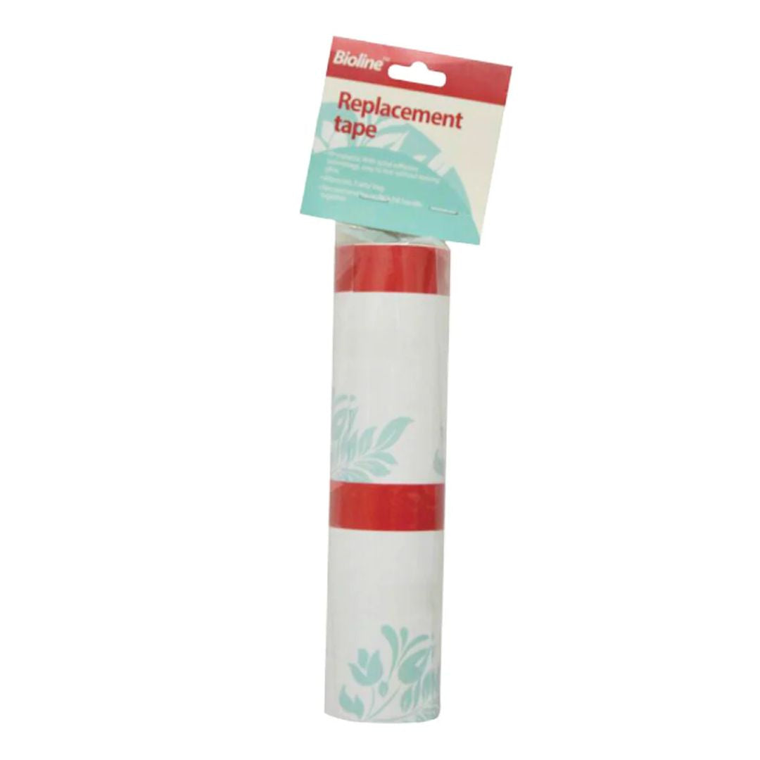 Bioline Lint Roller Refills 60 Sheets x 2 Rolls for Pet Hair Removal