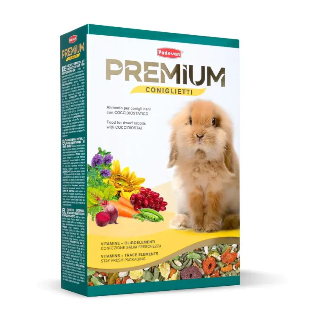 Padovan Premium Rabbit Food – 500g Nutritious Coniglietti Mix