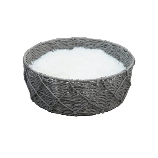 Catry Cat Bed Basket 40x40x15h Cm