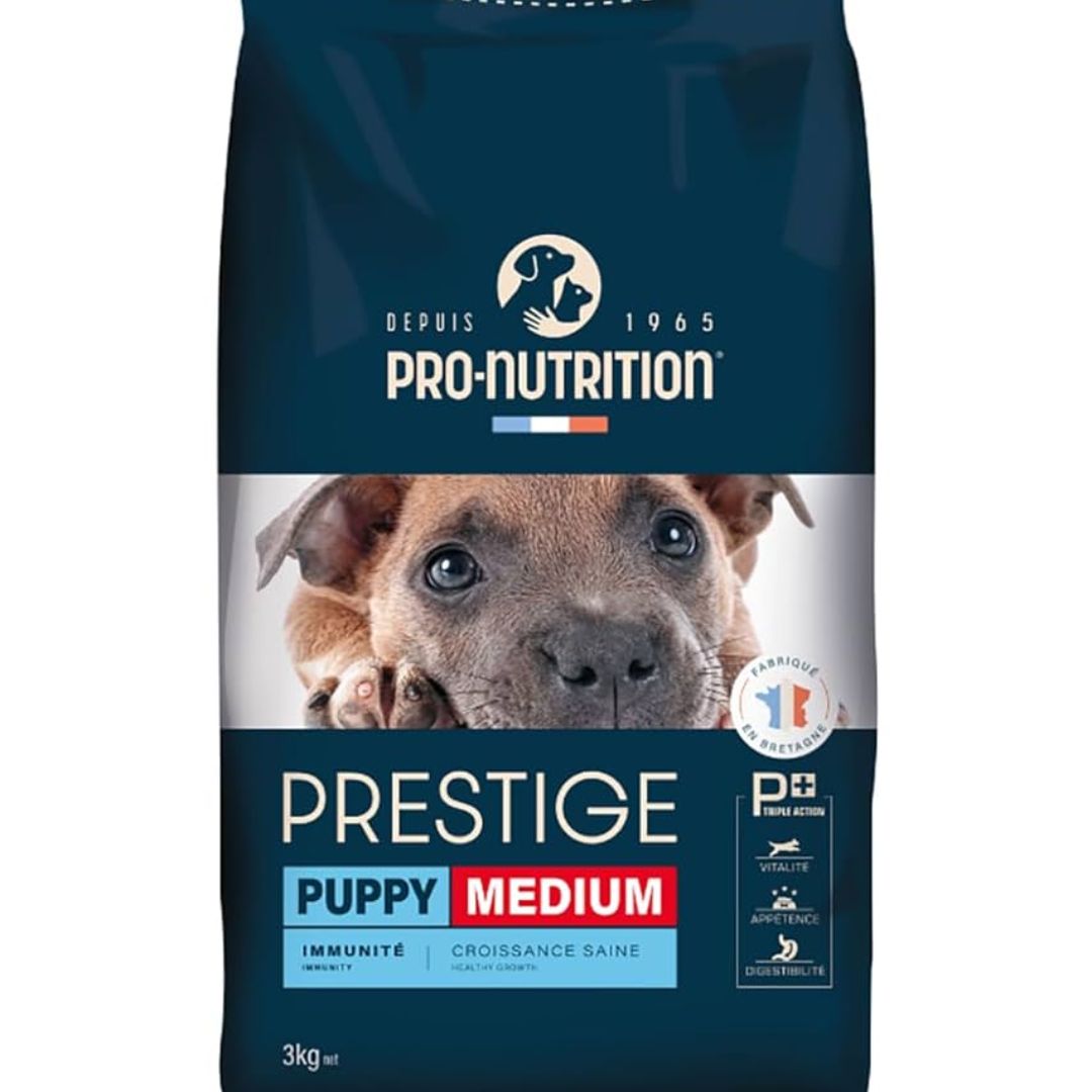 Pro Nutrition Prestige Puppy Medium Dry Dog Food 3Kg