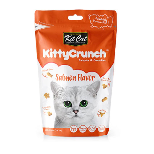 Kit Cat Kitty Crunch Cat Treats ‚Salmon Flavor 60g